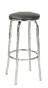 Tabouret de bar noir (sans dossier)