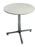 Table ronde blanche 30x30