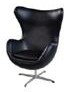 Fauteuil Romeo noir